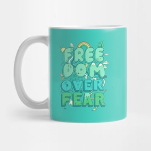 Freedom Over Fear Mug